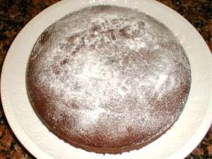 Bizcocho de chocolate