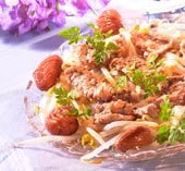 Escalopes de ternera con soja y sesamo