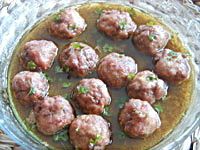 Albondigas en salsa verde