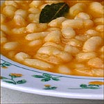 Judias blancas con berberechos